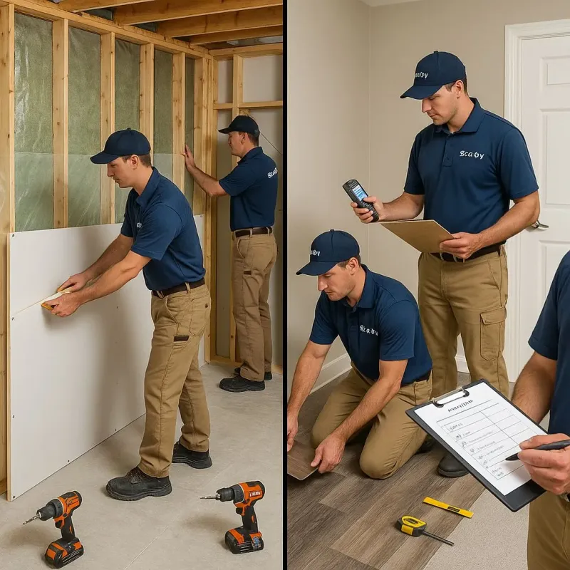 Repairs and Reconstruction process in New York Mills, NY