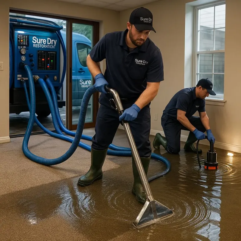 Water Extraction and Removal process in New York Mills, NY